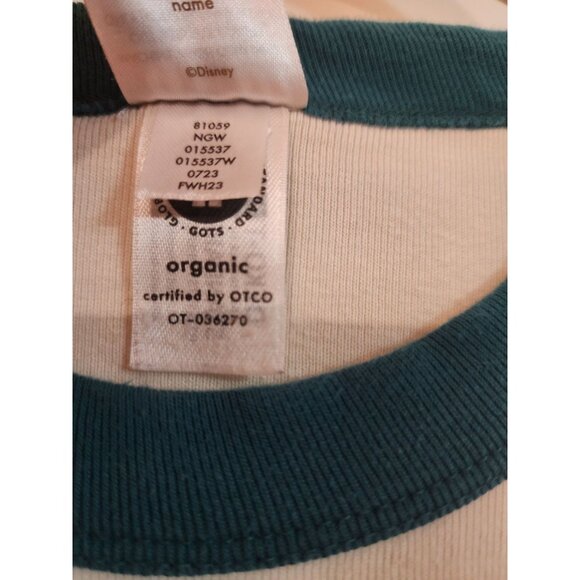 Hanna Andersson + Disney Santa Mickey Mouse Pajamas Mens L Long John Flannel - Picture 6 of 15